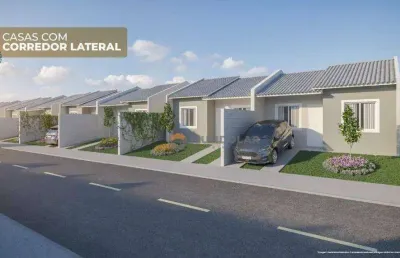 Casa com 2 dormitórios à venda, 51 m² por r$ 301.483,89 - campo largo da roseira - são josé dos pinhais/pr