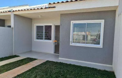 Casa com 2 dormitórios à venda, 42 m² por r$ 231.490,27 - estados - fazenda rio grande/pr