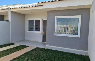 Casa com 2 dormitórios à venda, 42 m² por r$ 230.670,11 - estados - fazenda rio grande/pr