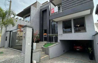 Sobrado com 3 dormitórios à venda, 165 m² por r$ 1.350.000,00 - fazenda velha - araucária/pr
