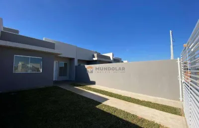 Casa com 3 dormitórios à venda, 52 m² por r$ 365.000,00 - costeira - araucária/pr