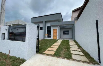 Casa com 3 dormitórios à venda, 70 m² por r$ 450.000,00 - capela velha - araucária/pr