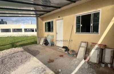 Casa com 2 dormitórios à venda, 37 m² por r$ 290.000,00 - capela velha - araucária/pr