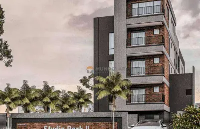 Studio com 1 dormitório à venda, 22 m² por r$ 203.527,00 - portão - curitiba/pr