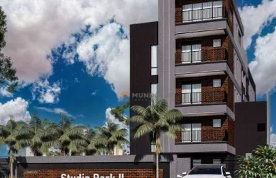 Apartamento garden com 1 dormitório à venda, 38 m² por r$ 208.495,00 - portão - curitiba/pr