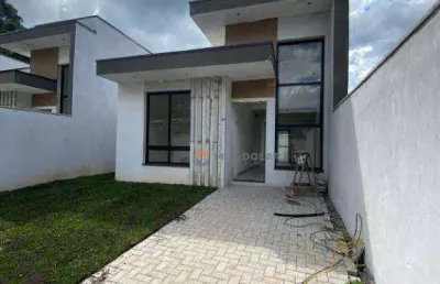 Casa em condomínio com 2 dormitórios à venda, 55 m² por r$ 396.000 - boqueirão - araucária/pr