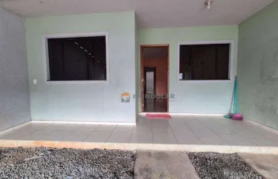 Casa com 2 dormitórios à venda, 52 m² por r$ 350.000,00 - campina da barra - araucária/pr