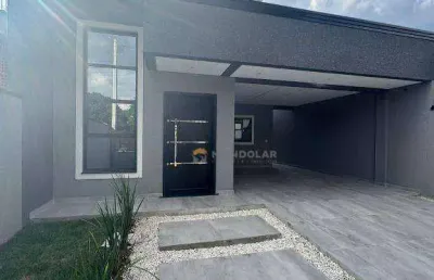 Casa de alto padrão e localização privilegiada com 3 dormitórios à venda, 120 m² por r$ 830.000 - estação - araucária/pr