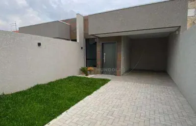 Casa com 3 dormitórios à venda, 108 m² por r$ 660.000,00 - vila nova - araucária/pr