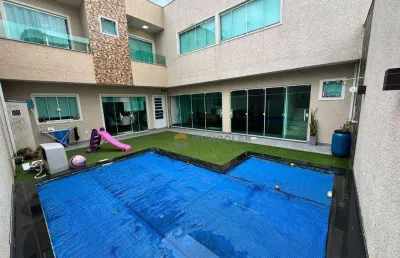 Sobrado com 3 dormitórios à venda, 244 m² por r$ 2.250.000,00 - iguaçu - araucária/pr
