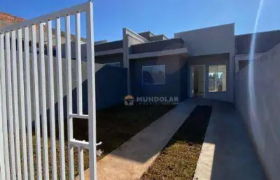 Casa com 3 dormitórios à venda, 52 m² por r$ 370.000,00 - costeira - araucária/pr