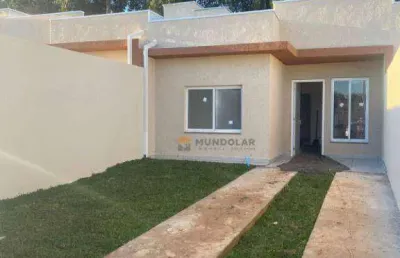 Casa com 3 dormitórios à venda, 52 m² por r$ 349.000,00 - costeira - araucária/pr