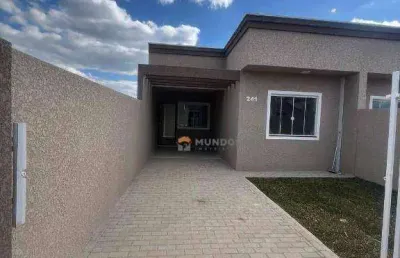 Casa com 3 dormitórios à venda, 59 m² por r$ 385.000,00 - porto das laranjeiras - araucária/pr