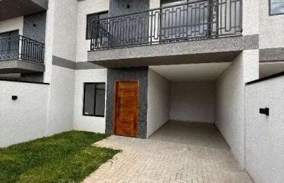 Sobrado com 3 dormitórios à venda, 122 m² por r$ 650.000,00 - passauna - araucária/pr