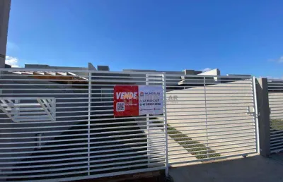 Casa com 3 dormitórios à venda, 52 m² por r$ 365.000,00 - costeira - araucária/pr