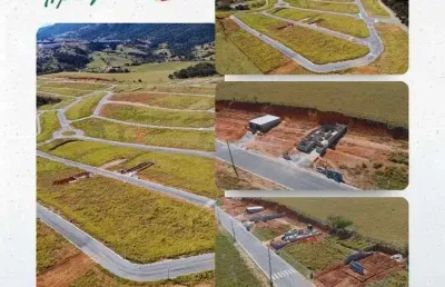 Vista pra serra do lopo | lotes a partir de 250m² em extrema com área de lazer e lagos