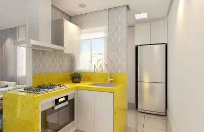 Apartamento para venda em santo andré, vila guarani, 2 dormitórios, 1 banheiro, 1 vaga