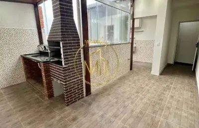 Cobertura para venda em santo andré, jardim santo andré, 2 dormitórios, 2 banheiros, 1 vaga