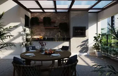 Apartamento garden para venda em santo andré, campestre, 2 dormitórios, 1 suíte, 3 banheiros, 1 vaga