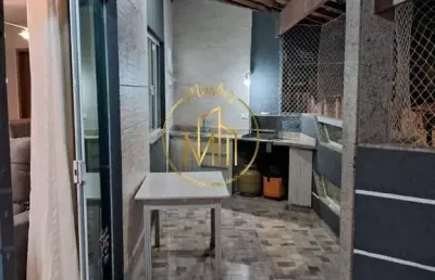 Sobrado geminado para venda em santo andré, vila linda, 3 dormitórios, 1 suíte, 3 banheiros, 2 vagas