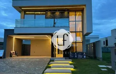 Casa com 3 dormitórios à venda, 330 m² por r$ 1.650.000,00 - cararu - eusébio/ce
