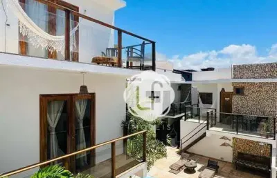 Apartamentos na vila de jericocoara - casa + aptos - cond fechado - moradia e rentabilidade -oportunidade!