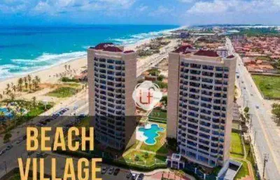 Apartamento com  linda vista mar na praia do futuro