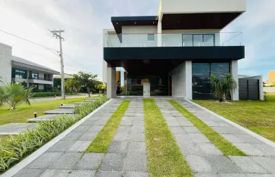 Casa em condomínio fechado com 4 quartos à venda na Avenida Litorânea, 2040, Porto das Dunas, Aquiraz