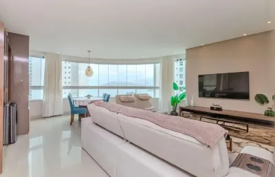 Locação: apartamento vista mar 3 suítes, mobiliado, decorado e 2 vagas - pioneiros em balneário camboriú