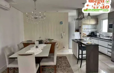 Aluguel anual: apartamento de 3 suítes, 1 sendo master e 3 vagas de garagem em balneário camboriú