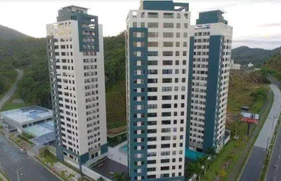 Aluguel anual no maxhaus na praia brava de itajaí - apartamento 1 quarto - 69m² - 1 vaga