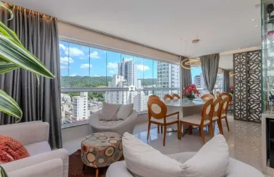 Locação anual apartamento 3 quartos, mobiliado, barra norte, centro, balneário camboriú-sc