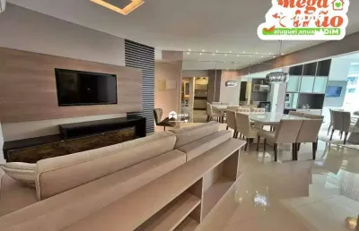 Aluguel anual: apartamento de 3 suítes em balneário camboriú
