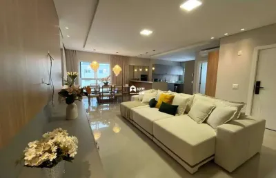 Aluguel anual: apartamento alto padrão de 3 suítes na barra norte em balneário camboriú