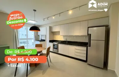 Apartamento para aluguel, 2 quartos, 1 suíte, 1 vaga, tabuleiro das oliveiras - itapema/sc