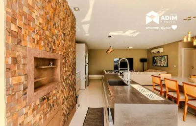 Apartamento no edifício brava beach aroeira com 03 suítes na praia brava em itajaí.