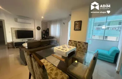 Aluguel anual: apartamento de 3 quartos, sendo 1 suíte a quadra mar mobiliado em balneário camboriú