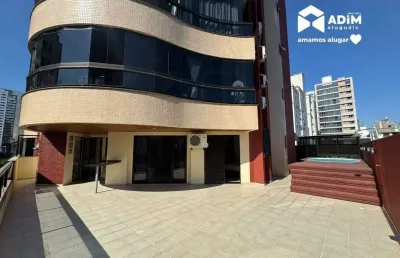 Aluguel anual: apartamento diferenciado 3 dormitórios no centro de balneário camboriú