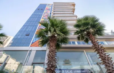 Apartamento com 2 suítes no brava arts na praia brava em itajaí