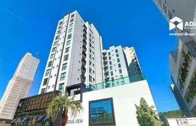 Aluguel anual: apartamento mobiliado com 2 quartos sendo 1 suíte na praia brava em itajaí.