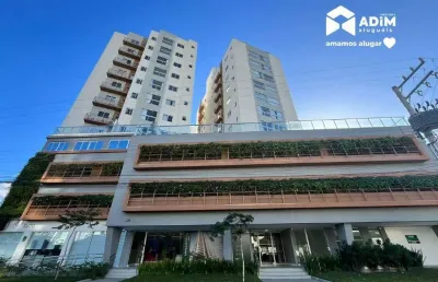 Aluguel anual: apartamento novo 2 quartos com 1 vaga privativa no bairro são judas em itajaí