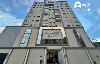 Aluguel anual: oportunidade apartamento novo com 1 suítes + 1 demi suíte, bairro são francisco de assis em camboriú.
