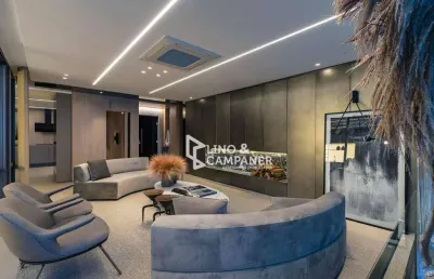 Apartamento com 3 dormitórios à venda, 181 m² por r$ 1.950.000,00 - gleba fazenda palhano - londrina/pr