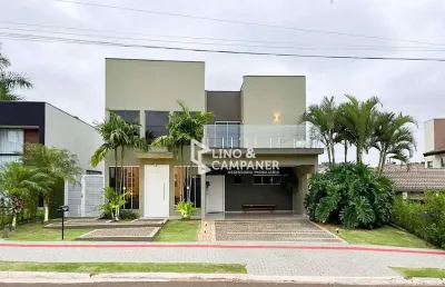 Casa com 4 dormitórios à venda, 220 m² por r$ 2.470.000,00 - condomínio sun lake residence - londrina/pr