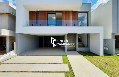 Casa com 3 suítes à venda, 210 m² por r$ 1.650.000 - condomínio parque tauá - araçari - londrina/pr