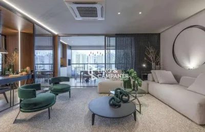 Apartamento com 3 dormitórios à venda, 127 m² por r$ 1.350.000,00 - gleba fazenda palhano - londrina/pr