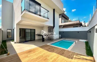 Casa com 4 suítes  à venda, 213 m² por r$ 1.550.000 - condomínio parque tauá - araçari - londrina/pr