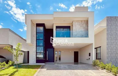 Casa com 3 suítes à venda, 214 m² por r$ 1.590.000 - condomínio parque tauá - aranguá - londrina/pr
