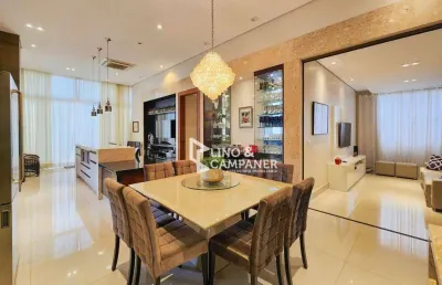 Casa com 3 dormitórios à venda, 182 m² por r$ 2.870.000 - condomínio alphaville 2 - londrina/pr
