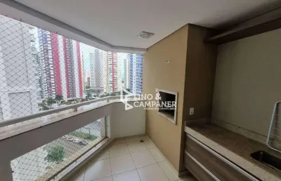 Apartamento com 3 dormitórios para alugar, 81 m² por r$ 4.000,00/mês - gleba palhano - londrina/pr